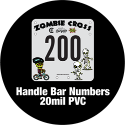 Picture of Handle Bar Numbers (20mil PVC) - Timers
