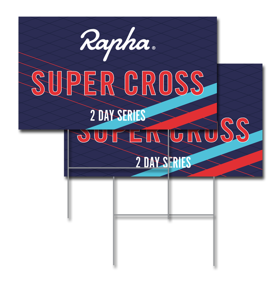 Lawn Signs Double Sided Custom Printed