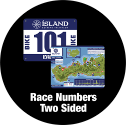 Picture of Race Numbers Two Sided - Timers