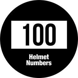Picture of Helmet Numbers - Timers