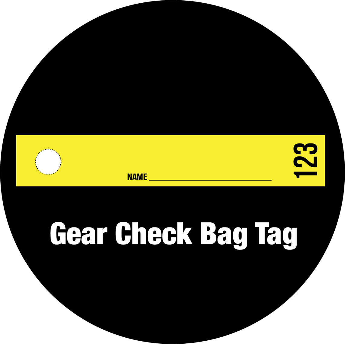 Size Of Bag Tag