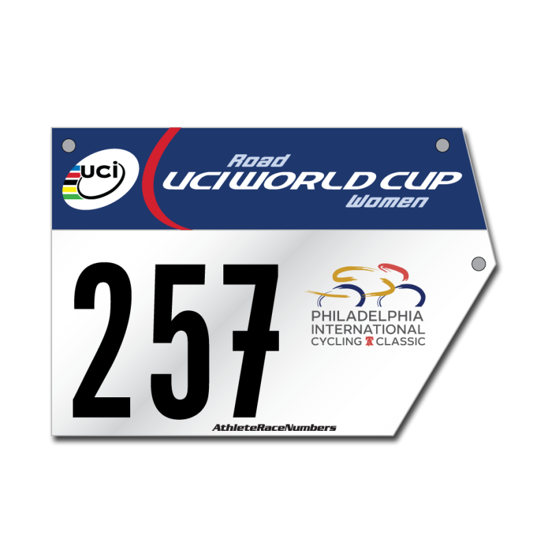 Bike Frame Race Numbers